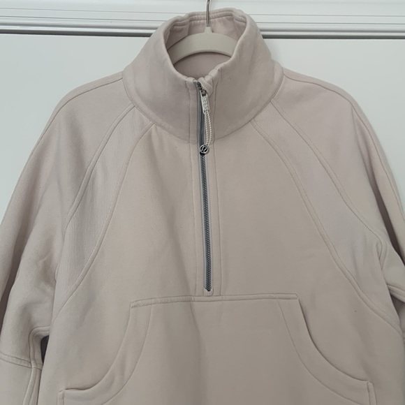 Lululemon Scuba Oversized Funnel Neck in White Opal - Picture 4 of 10